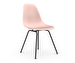 Eames DSX RE -tuoli, pale rose/musta